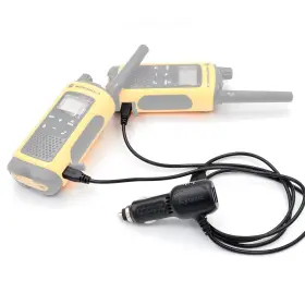 Kymate 048518289371 Talkabout Y-cable Car Charging Adapter With Dual Micro-usb For Motorola Radio