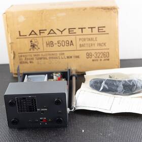 Lafayette Hb-509a Radio Electronics Portable Battery Pack Vintage Japan