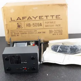 Hb-509a Lafayette Radio Electronics Portable Battery Pack Vintage Japan