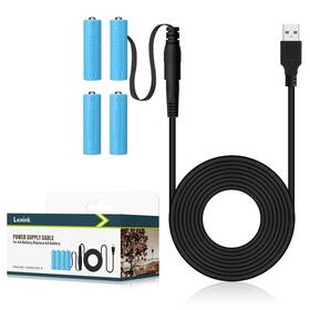 Lenink B09ytvtz1v Power Supply Cable For Aa Battery Eliminates Need Batteries