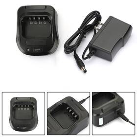 Madhornets E002-c199 1set Desktop Battery Charger For Wouxun Kg-uv8d Radio Walkie Talkie Us Plug