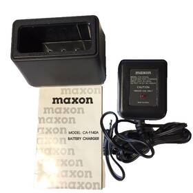 Maxon Ca-1140a Drop In Desk Battery Charger For Sl-3410 3420