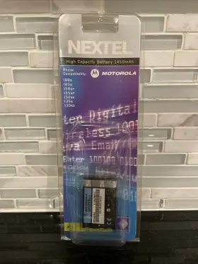 Nntn4655a Motorola 639381046552 Oem Li-ion High Capacity Battery Nos In Original Nextel Pack
