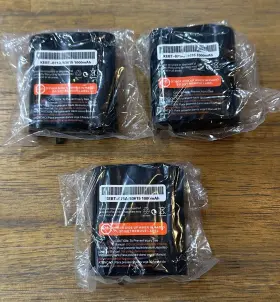 Kebt-071-d Motorola 747180874792 Lot Of 3 Ni-mh Battery 53615 For Radio Mr350 Mj270 T9500