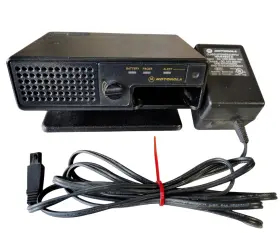8348a Motorola Genuine Oem Minitor 3 Iii Pager Amplified Charger Speaker Power Supply