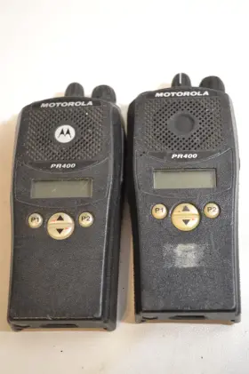Aa6srdf9aa3an Motorola Lot Of 2 - Genuine Pr400 Untested For Parts Or Repair