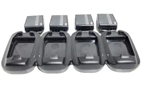 Sac2100-4000cr Motorola Mc2100 4 Slot Battery Charger For -as Is/read Descriptio