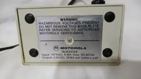 Nln-4412a Motorola Vintage Pager Charger Nln4412a