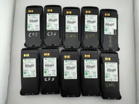 Pmnn4069a Motorola Nntn4066 Lot Of 10 Genuine Impres 7.4v 10.4wh Battery - Used