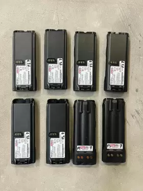 Nntn4435 Motorola Lot Of 8 Battery Xts3000/5000 Radio Rachargeable