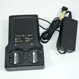 Nntn7584a Motorola Impres Dual Unit Charger For Two-way Radio Batteries