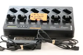 As000053a01 Motorola Nntn8895a Impres 2 6-bay Multi Unit Charger Or Apx8000