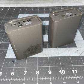 Motorola Ntn-5415b Walkie Talkie Radio Battery Ntn 5415b Lot Of 2 Untested