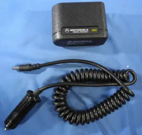 Ntn5793a Motorola Porta Pocket Battery Charger With Car Dc Plug Free Ship