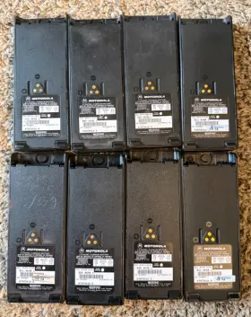 Ntn7341a Motorola 8 Lot Oem 7.5v Nickel-cadmium Batteries Parts Or Repair