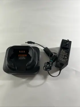 Ntn9178a Motorola Impres 2 Single Unit Charger Base Walkie Talkie Radio Black