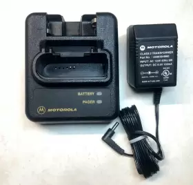 Nyn8354b Motorola Nyn8346b/nyn8354b Minitor Iii Iv Pager Charger Nyn8346b With Power Supply