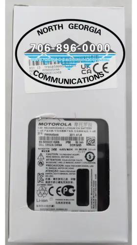 Pmnn4544a Motorola Pmnn4409 Pmnn4544 Impres Li-ion 2450mah Ip68 Xpr3000 Xpr7000 Replaces