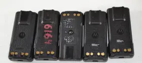 Pmnn4448ar Motorola Lot Of 5 Oem Used Batteries 2800mah Apx 4000 Xpr 7000