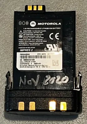 Pmnn4504a Motorola Battery Impres 2 7.4v Rechargeable Li-ion 3400mah