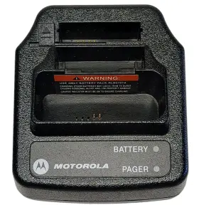 Rln5703 Motorola Oem Original Minitor V Pager Drop In Charger Spare Battery Slot