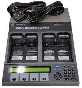 Motorola Wpln4125br Battery Optimizing System Ii Bos With Euro Plug - New