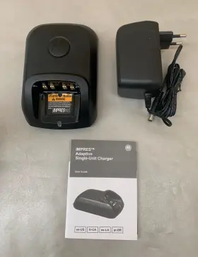 Wpln4234a Motorola Oem Impres Adaptive Single Unit Charger With Power Supply Euro