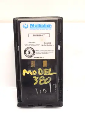 Mknb-17 Multiplier Ni-cd Battery 7.5 Vdc Kenwood Radio - Used / Tested