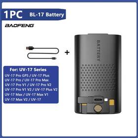 Noenname Null Bl-17uv Baofeng Uv-17 Pro Gps 13.32wh Usb-c Rechargeable Li-ion Battery