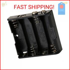 Parts Express 140-972 Battery Holder For 4 Aa With Standard Snap Connector Bh341