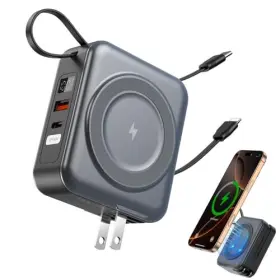 B0fcmh5f8v Poaqcif 10000mah Magnetic Wireless Power Bank 22.5w Fast Charging Built-in