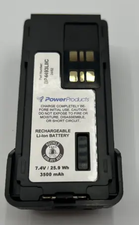 Bp4493liic Power Products For Motorola Apx Dp Xir Xpr Series Radios