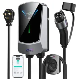 J1772 Qaoful 14-50 Qiao Level 2 Ev Charger Up To 40a Electric Car Wi-fi Bluetooth App