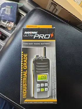 Ray8299li Rayovac New Ultra Pro Two Way Radio Battery 7.5v Free Shipping