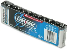 Rayal9v6j Rayovac Al9v6j Ultra Pro Alkaline Batteries 9v 6/pack