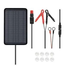 Rsp5tc-g1 Renogy 5w 12v Portable Solar Panel Battery Maintainer Trickle Charger With Lighter Plug