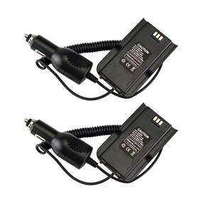 Retevis J9110j 2pack Rt3s Car Charger Battery Eliminator 2000mah Batteries And Chargers