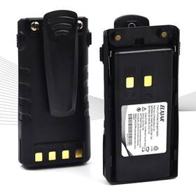 Rowshep 749877317575 2-pack 7.4v 2000mah Li-ion Battery Replacement For Wouxun Kg-uv9d Plus Kg-u