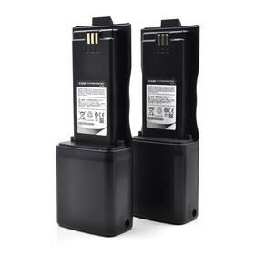 Rowshep 761425254361 2-pack 3.7v 12000mah Bl-152 Li-ion Battery Replacement For Baofeng Ar