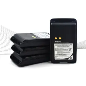 Rowshep 761425254484 4-pack 7.2v 1500mah Ni-mh Battery Replacement For Motorola Mag One Bpr40 A8