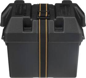 Seachoice 50-22080 Uscg-approved Marine Group 27 Series Standard Battery Box With Strap &