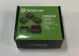 Sm-003 Smatree Rapid 3-channel Charger And Li-ion Battery Black Inch E2c