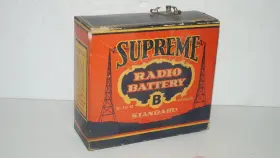 V-30-d Supreme Radio Battery Vintage Standard B By G. D. B. Inc Usa - Nice