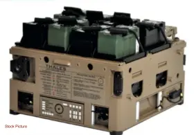 1100849-501 Thales Universal Battery Charger Ubc Gen 4 Scalable Charging System Tan