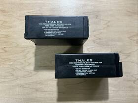 Thales 4101240-501 Communications Non Recharable Battery Holder 6160-01-487-1151