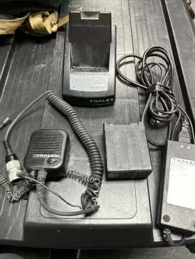 6130-01-463-5561 Thales Li-ion Single Battery/charger Kit 1600426-1 Prc-148 Radio Handmic Mbitr
