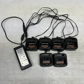 Tr Titan Radio Tr2xicb Lot Of 6 Charger With Ac Adapter