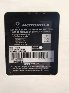 Hnn9051a Unbranded/ Generic 727542455852 Battery For Motorola Radius P1225 Ls