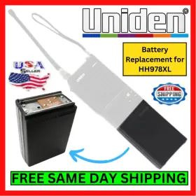 Hh978xl Uniden Bp978 Replacement Battery Pack For Handheld Radio Vhf Marine Fm