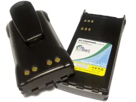 Mt-hnn9008-2batt-dl27 Upstart Battery 2x Pack-hnn9008a Two-way Radio Replacement 1300mah 7.5v